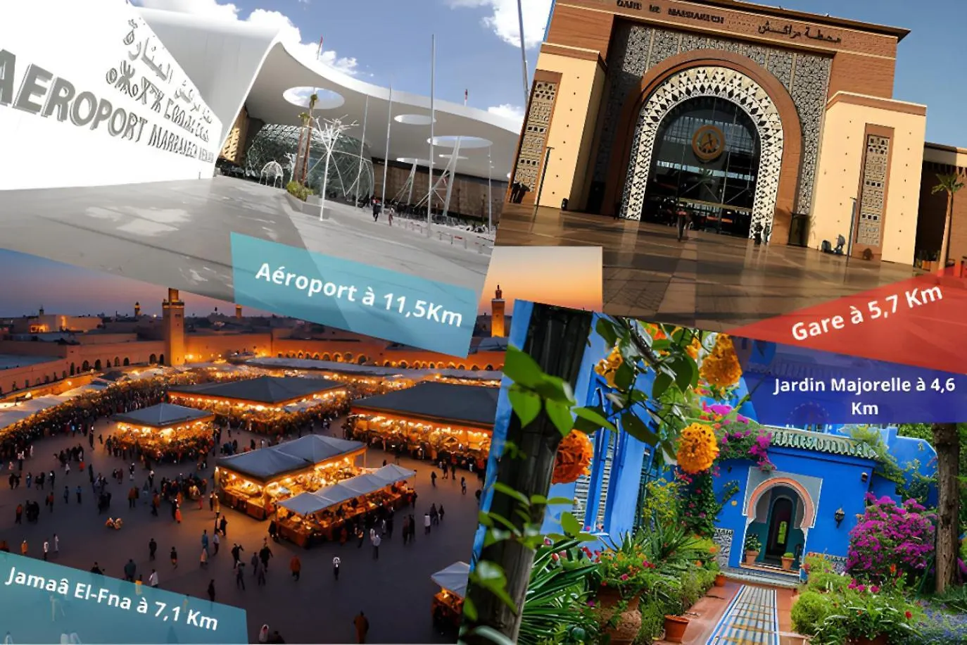 Appartement Renove Avec Style Et Parking Surveille Marrakesh
